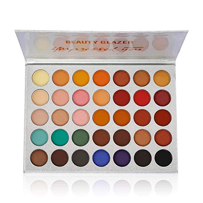 Beauty Glazed 35 Color Eyeshadow Palette | Best Eyeshadow Palettes on Amazon