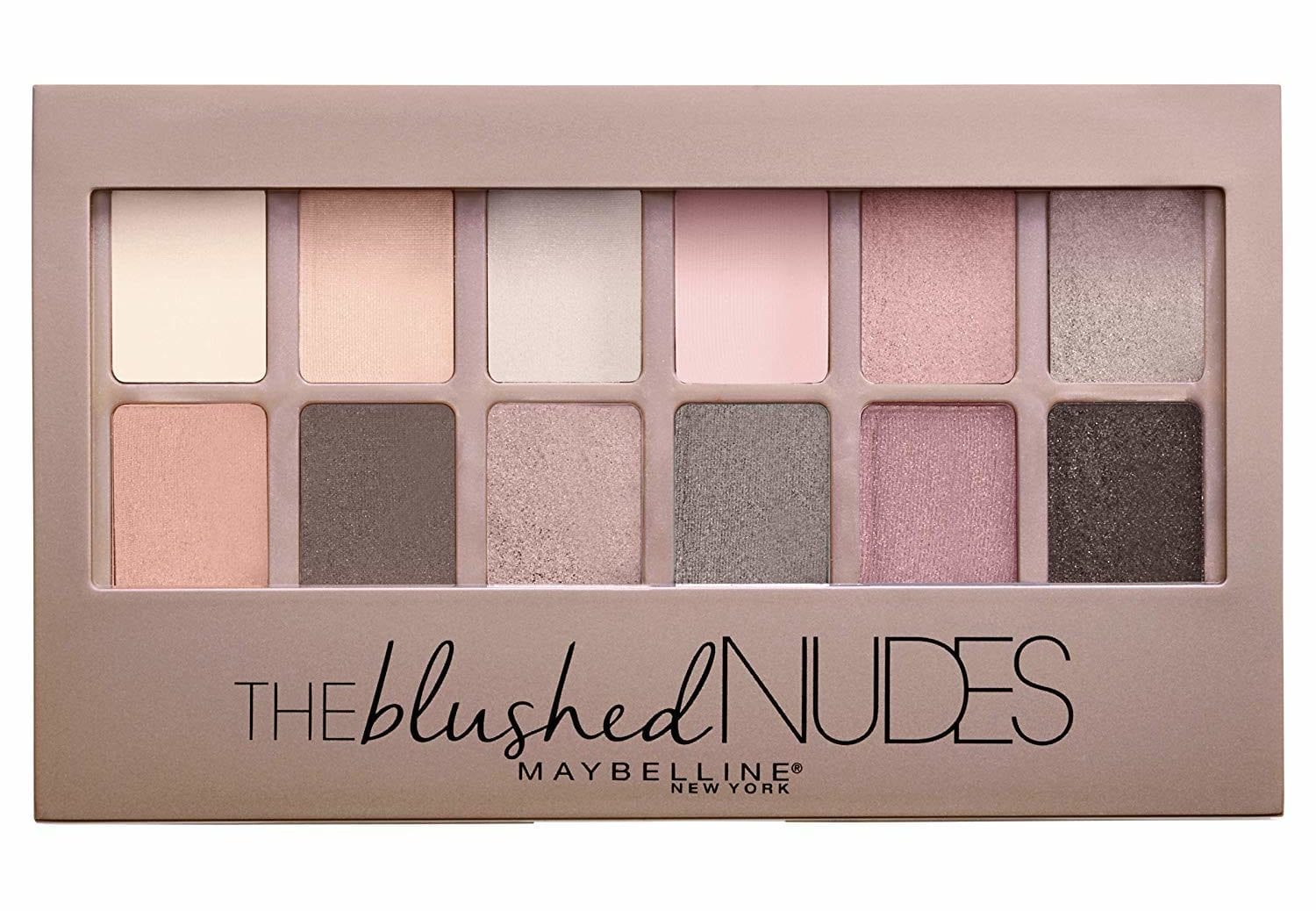 Blushed Nudes Palette from Maybelline New York | Top 15 Eyeshadow Palettes on Amazon