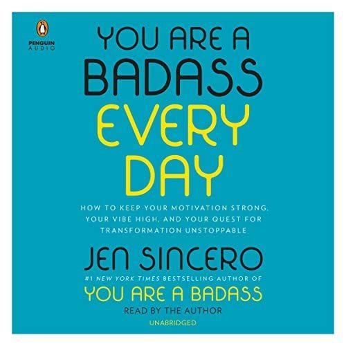 You Are a Badass Everyday by Jen Sincero | 50+ Inspirational Books for Women