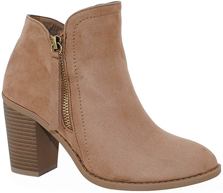 Fall Outfit Ideas - Suede Ankle Booties