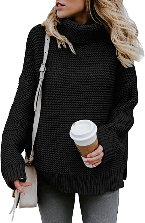 Turtleneck Waffle Knit Chunky Sweater  | Fall Outfit Ideas: 30+ Must-Haves For Your Autumn Wardrobe