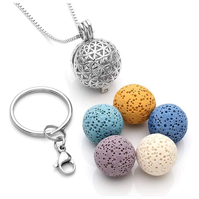 Locket Diffuser Necklace with Lava Beads | The Ultimate Guide to Essential Oil Accessories