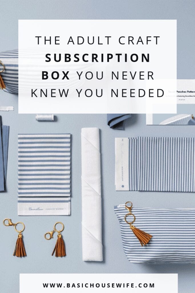 The Craft Subscription Box You Never Knew You Needed | The Basic Housewife