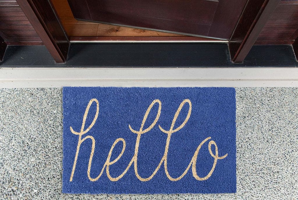 outdoor doormat for spring | Spring Decor Ideas for Your Home