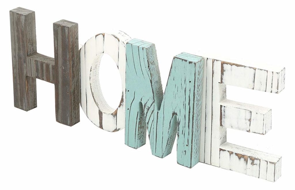 Wooden sign | Spring Decor Ideas for Your Home