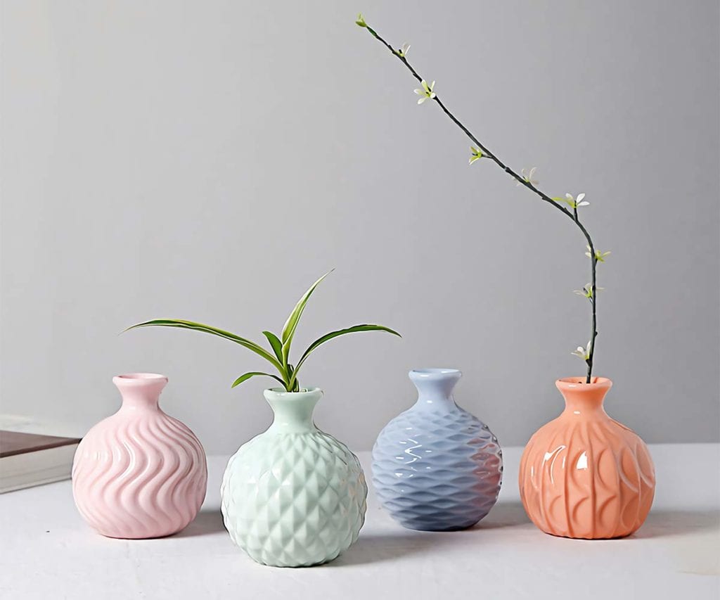 Pastel ceramic vases| Spring Decor Ideas for Your Home