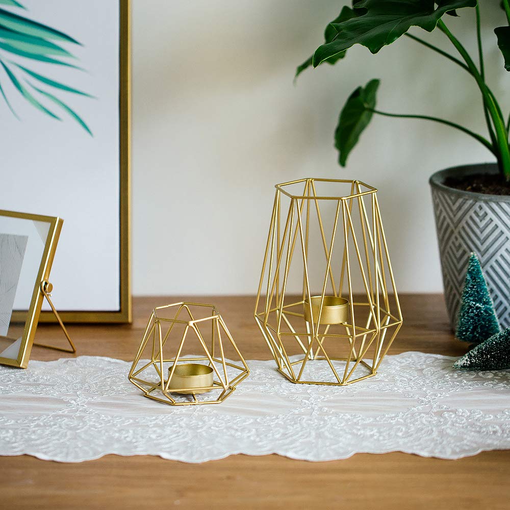 Gold votives for candles | Spring Decor Ideas for Your Home