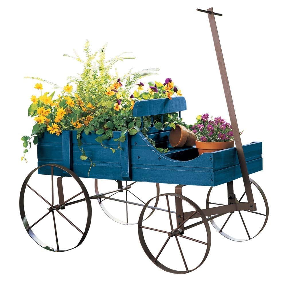 wagon planter for spring | Spring Decor Ideas for Your Home