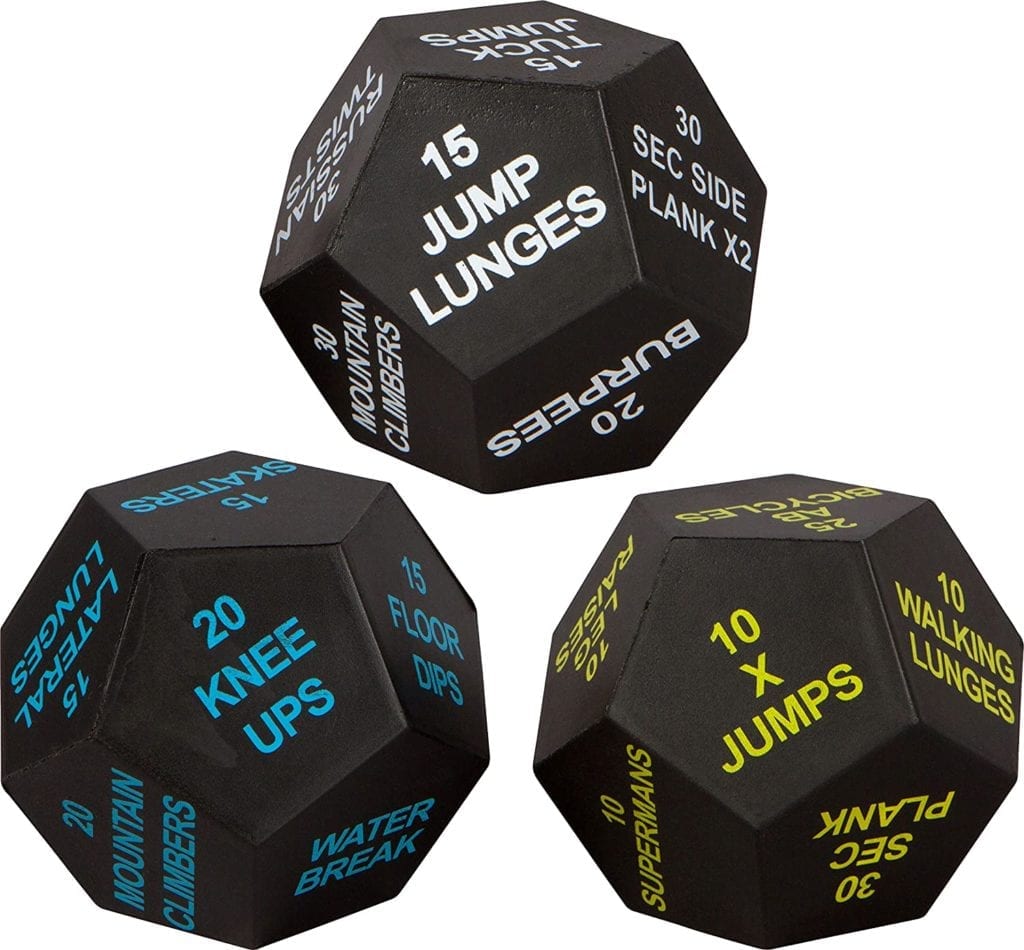 HIIT Workout Dice Game | The Best Home Gym Essentials for a Small Space