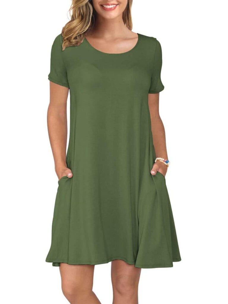 Swing Dress with Pockets | Must-Have Casual Summer Dresses Under $50