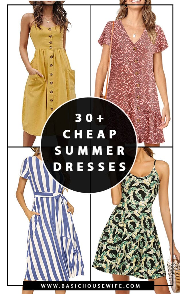 Affordable Casual Summer Dresses to Inspire Your Summer Outfit Ideas | The Basic Housewife