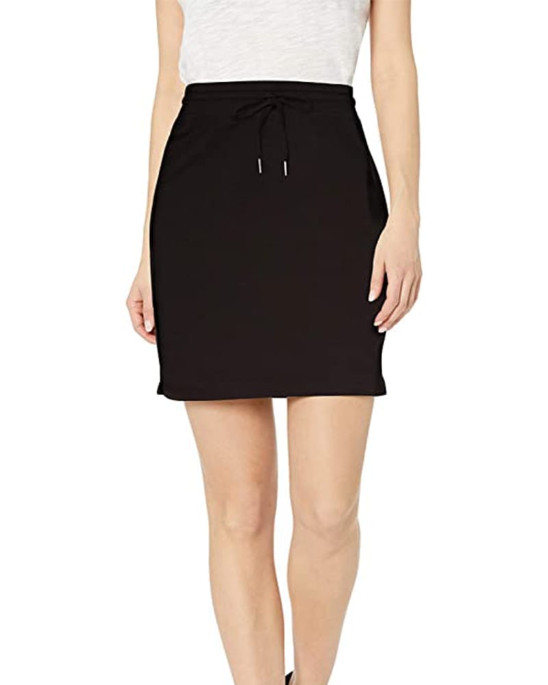 Supersoft terry cotton sweatshirt skirt | Comfy Work From Home Wardrobe Essentials | The Basic Housewife