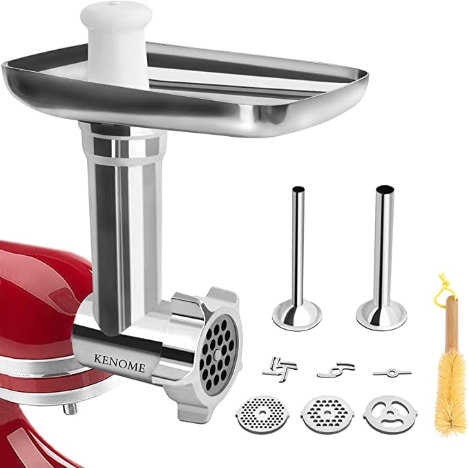 Kenome Pasta Maker Attachment 3 in 1 Set for KitchenAid Stand Mixers, with  Pasta Sheet Roller, Spaghetti Cutter, Fettuccine Cutter Maker Accessories  and Cleaning Brush 