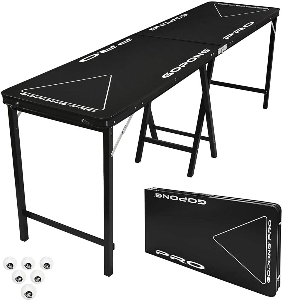 Portable Beer Pong Table | Gift Ideas for Men Under $200