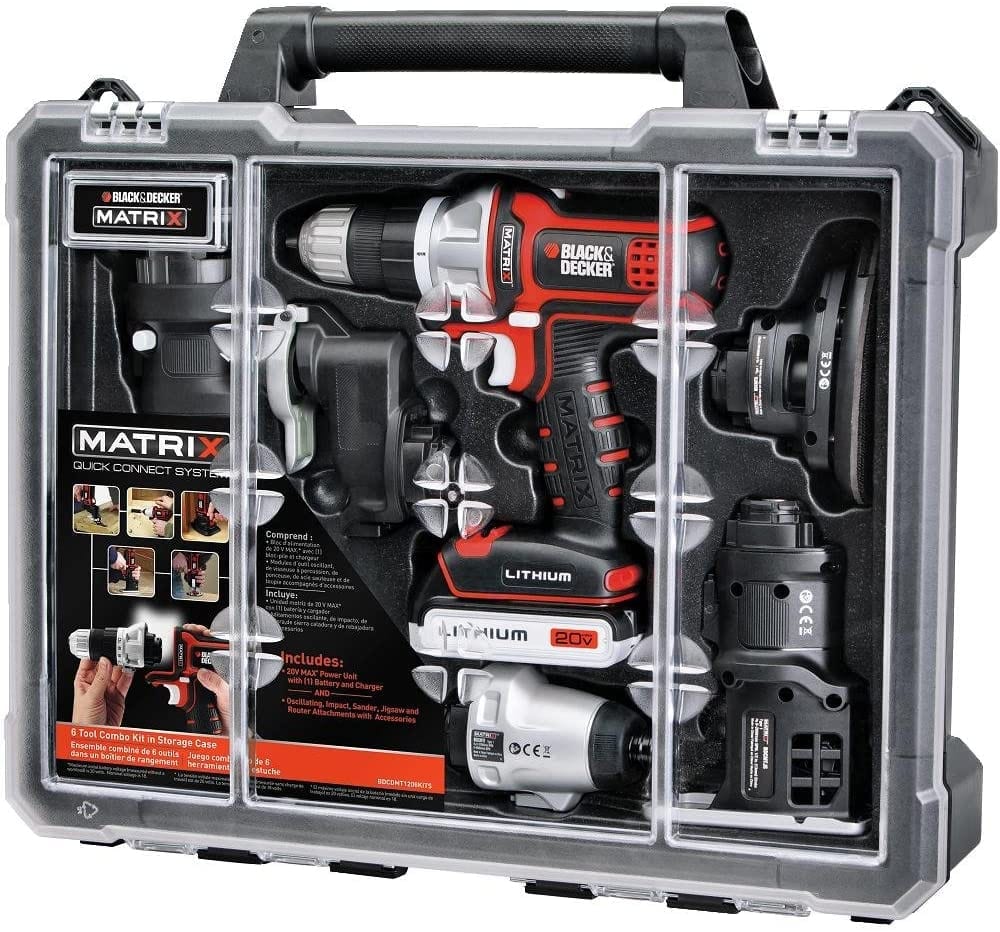 Black & Decker Cordless Drill Set | Gift Ideas for Men Under $200