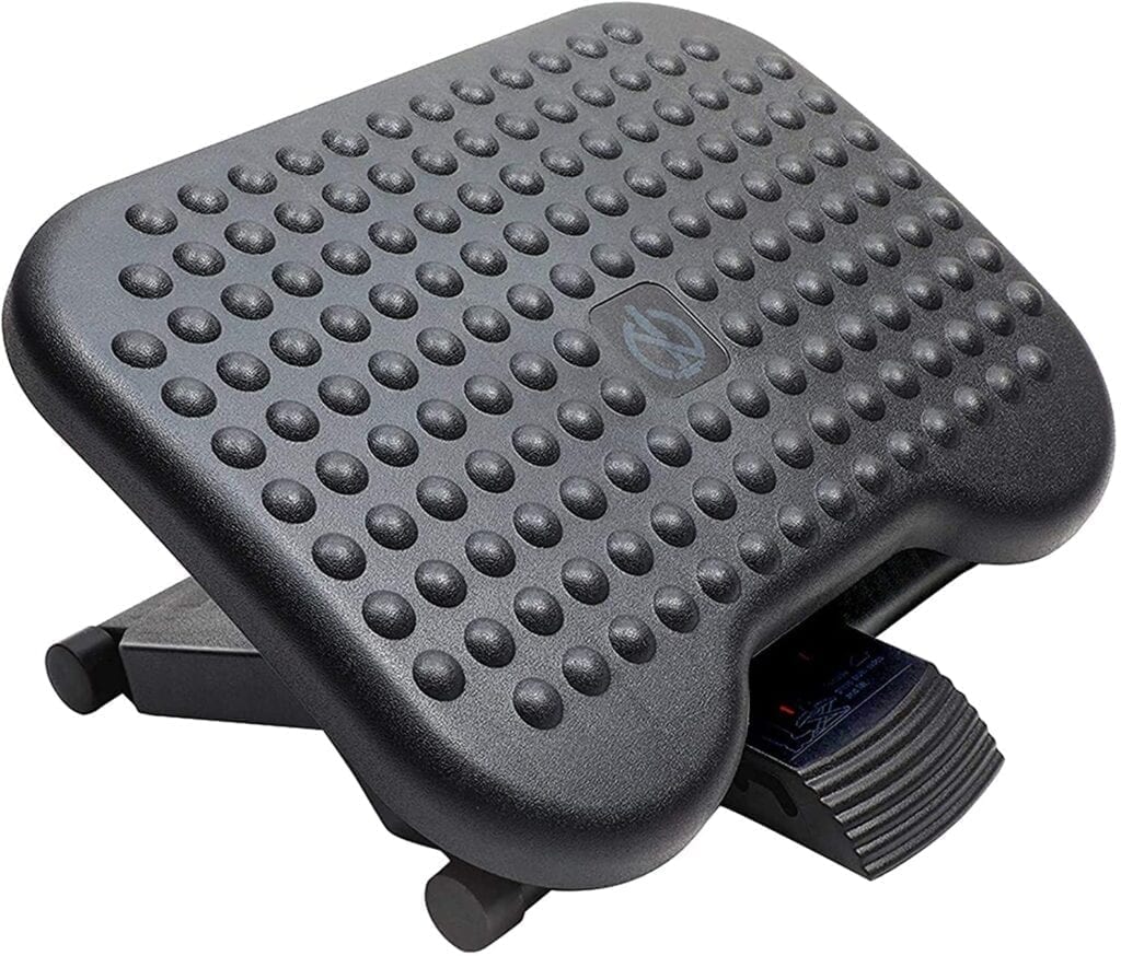 An Under Desk Footrest | Must-Have Work From Home Essentials