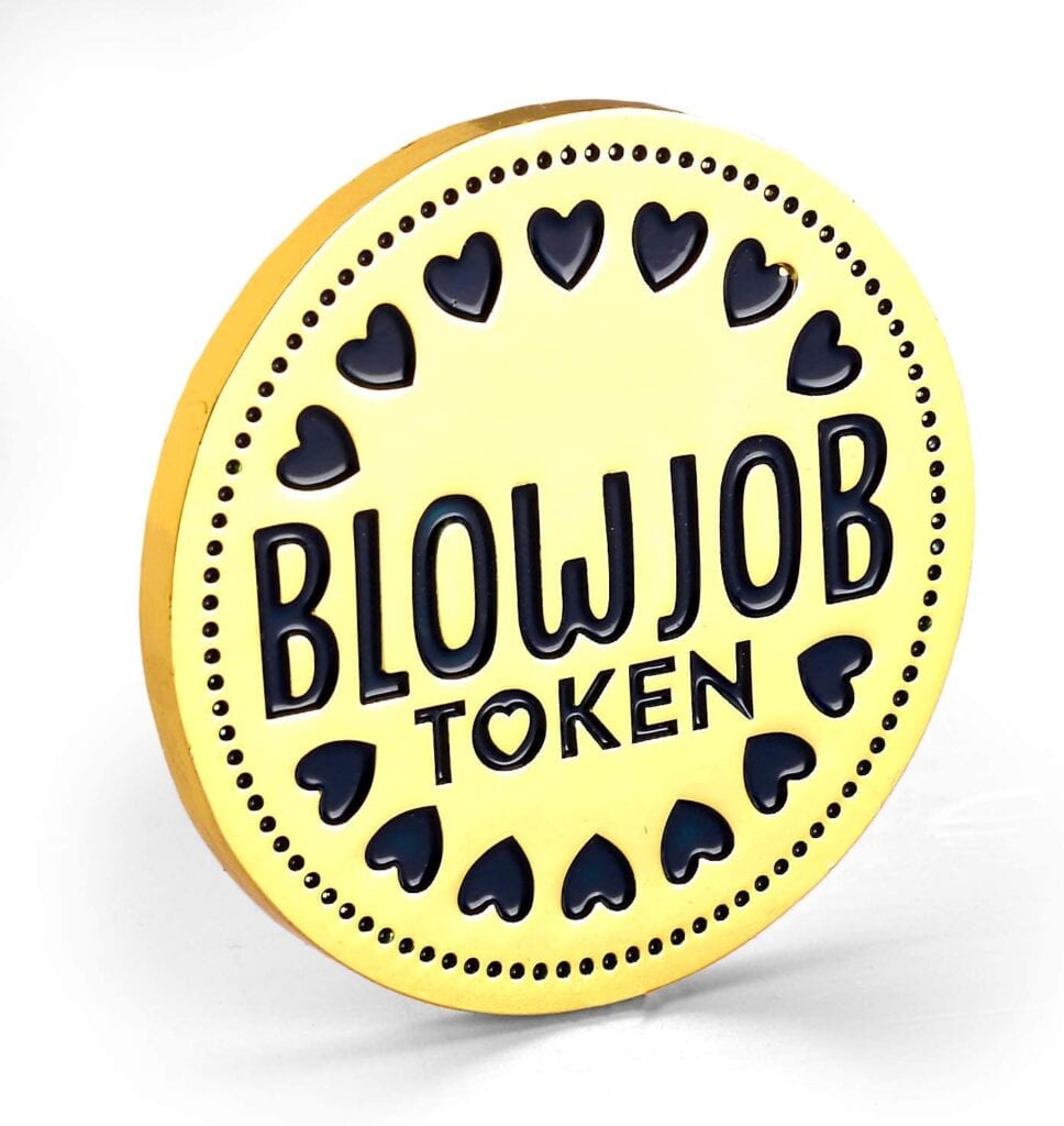 Blowjob Token | Valentines Day Gift Ideas for Him