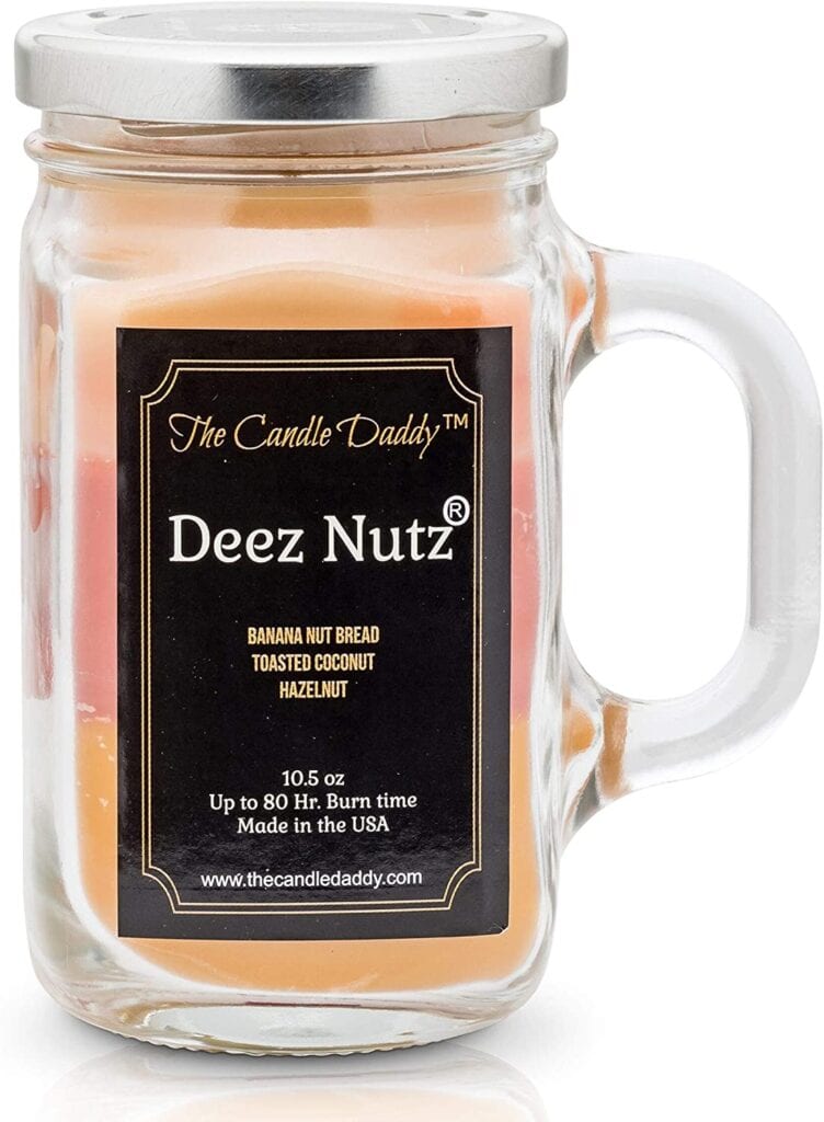 Deez Nutz Scented Candle | Funny Valentines Day Gift Ideas