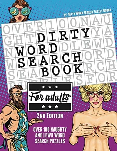 Dirty Word Search Book | Naughty Gift Ideas for Valentines Day