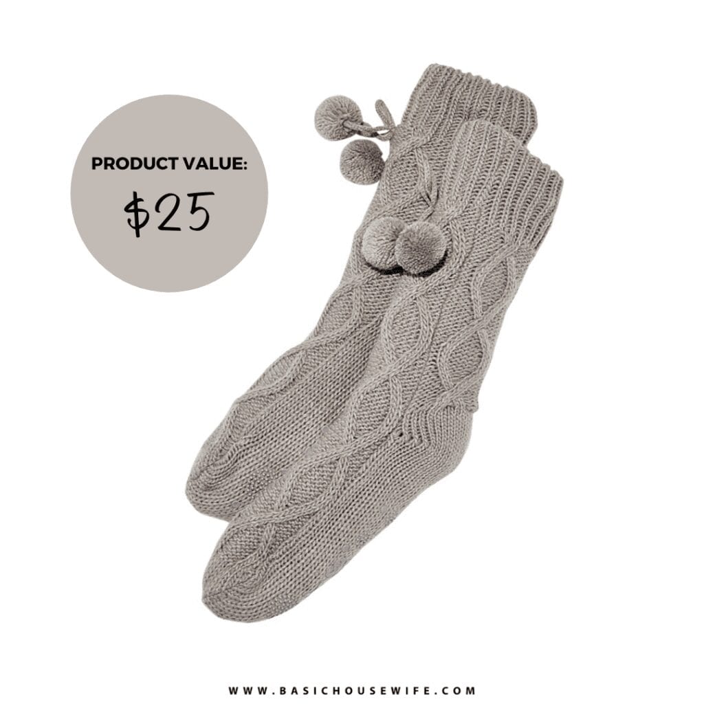 MukLuk Cabin Socks | What's Inside a FabFitFun Box: 20+ Products From My FabFitFun Boxes