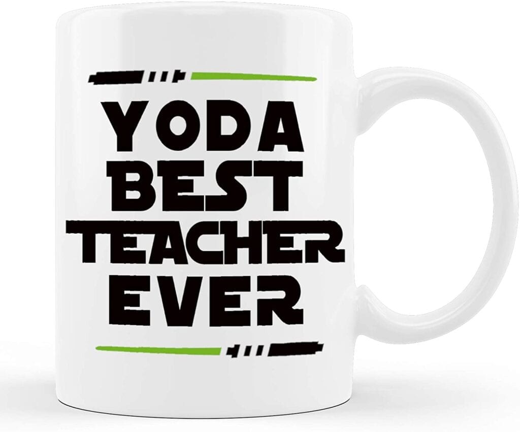 YODA Best Teacher Ever Mug | Teacher Appreciation Gifts That They'll Actually Want