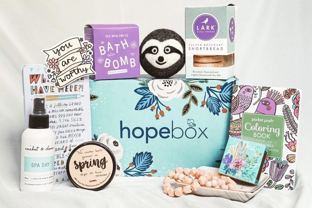 Hopebox | The Best Self Care Subscription Boxes to Treat Yourself To