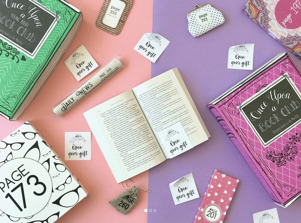 Once Upon a Book Club | The Best Self Care Subscription Boxes for Book Lovers
