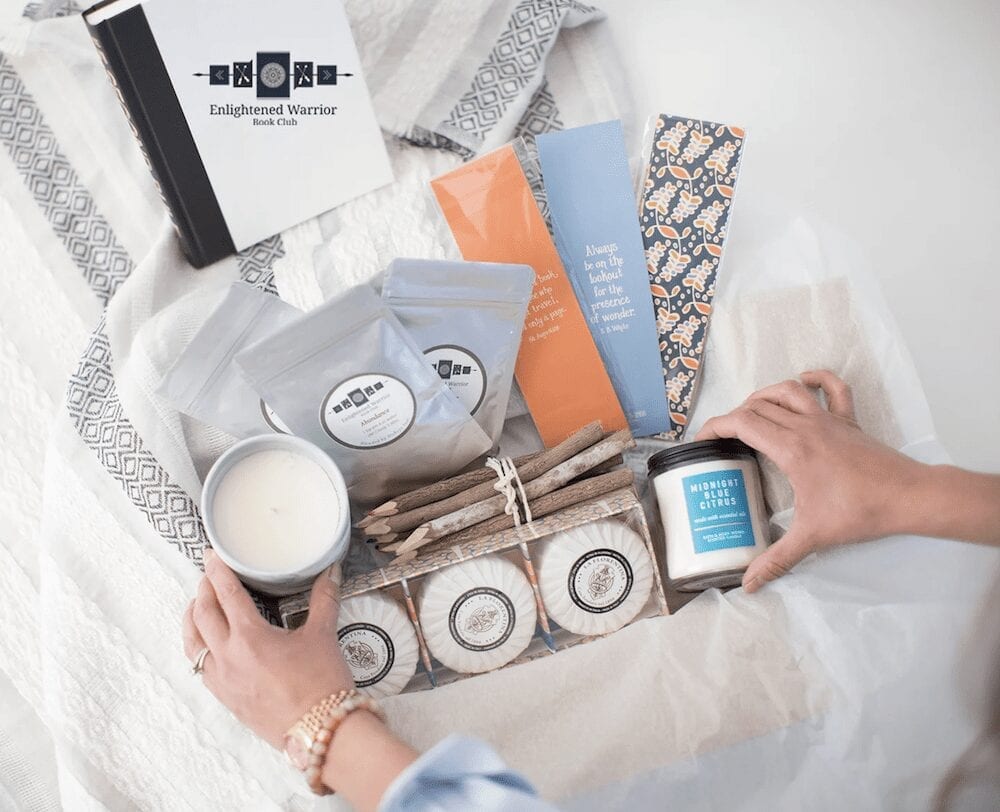 Enlightened Warrior Book Club  | The Best Self Care Subscription Boxes for Readers