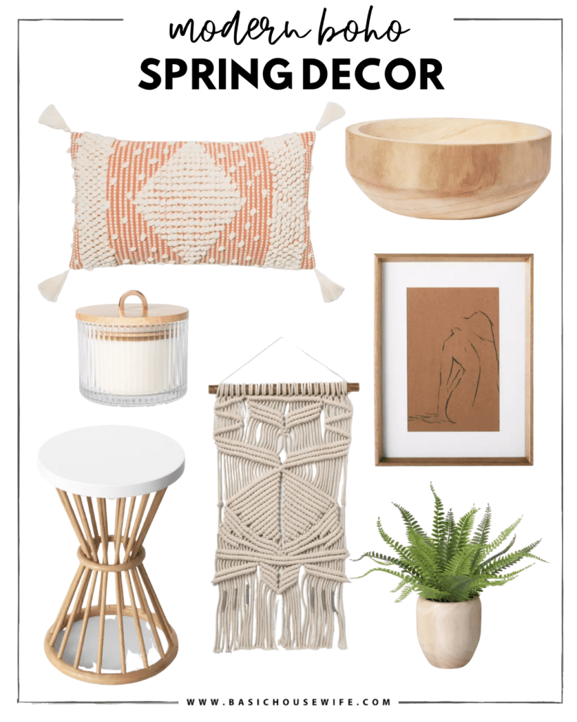 Modern Boho Spring Home Decor at Target