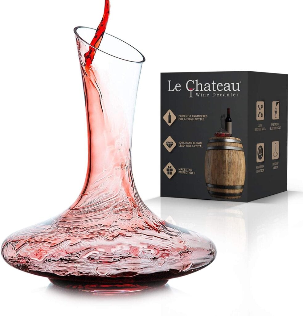 Glass Wine Decanter | Gift Ideas for Moms