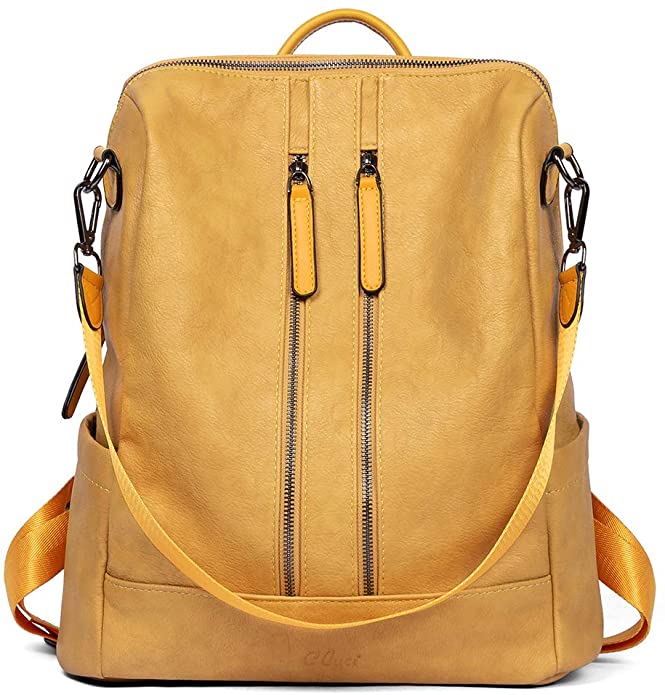 Yellow Backpack | The Best Backpacks for Women From Amazon