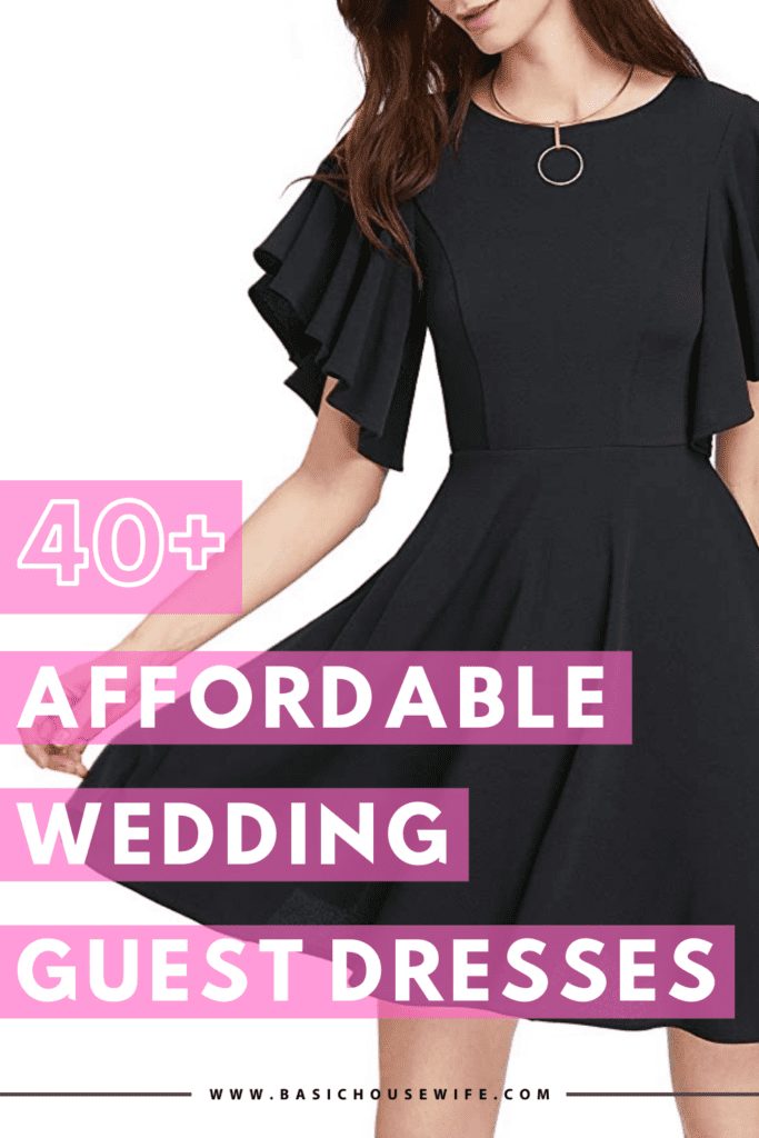 40+ Affordable Wedding Guest Dresses Under $50 | Best Dresses for a Wedding Guest | Basic Housewife