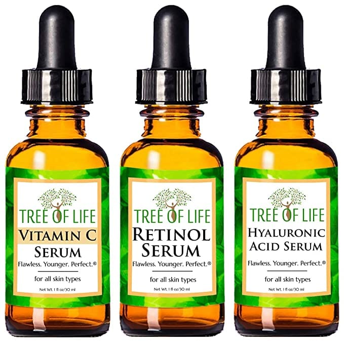 Anti-Aging Serum Trio | Best-Selling Face Serums on Amazon