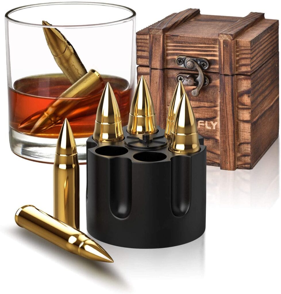 Bullet Whiskey Stones | 50+ Gifts for Dads Who Have Everything | Gift Ideas for Dad Under $50