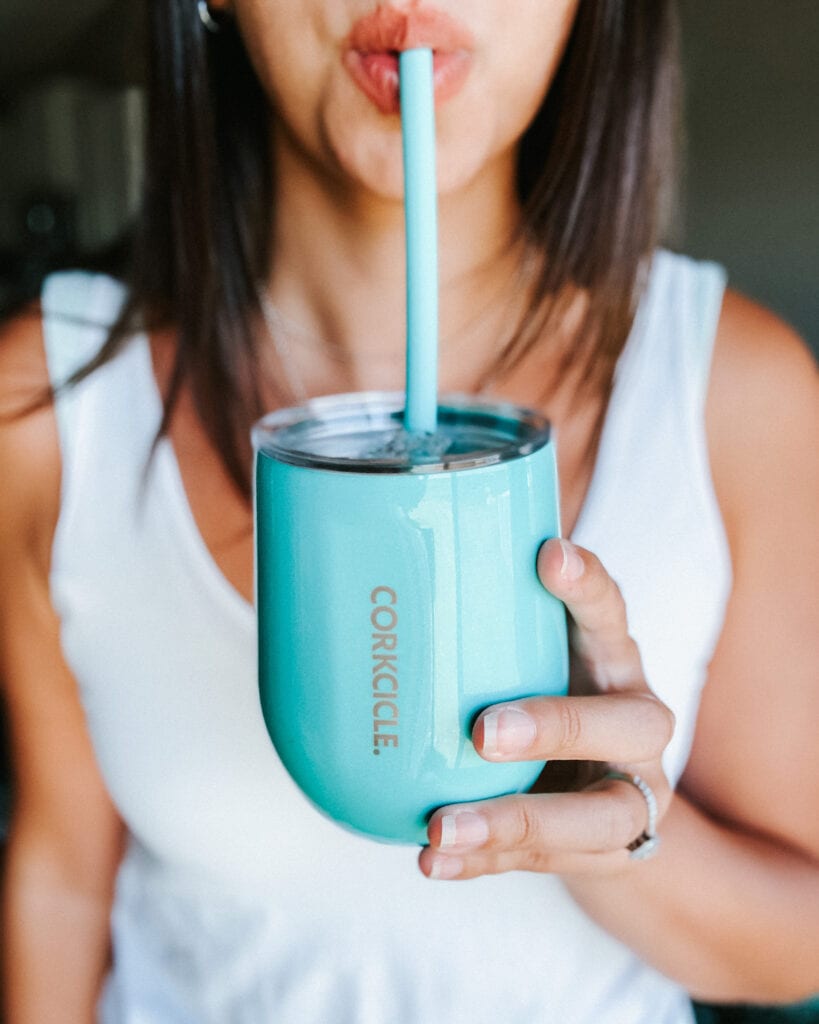 Wine Tumbler with Silicone Straw by Corkcicle - FabFitFun