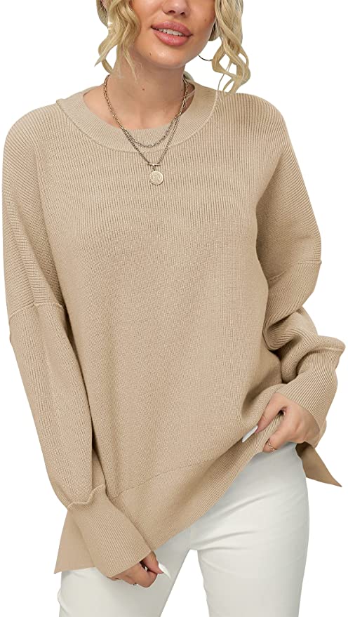 Oversized Crewneck Sweater | The Best Fall Sweaters Available on Prime Wardrobe