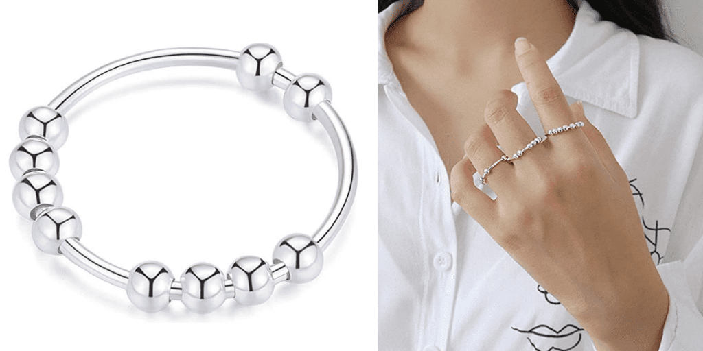 Anxiety Fidget Ring | The Best Gifts for People With Anxiety | Basic Housewife