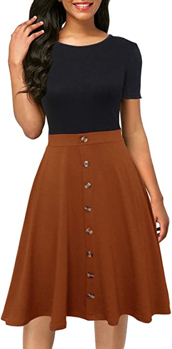 Short sleeve dress | Must-Have Amazon Work Clothes for Women | Office Wardrobe | Basic Housewife