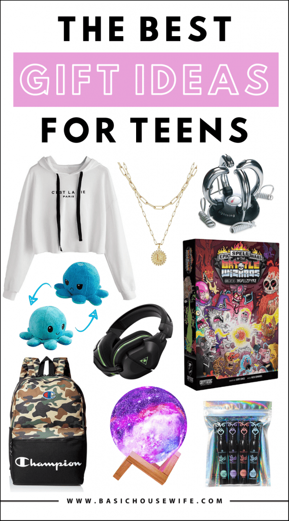Holiday Gift Guide |  Gift Ideas for Teens: The 19 Best Gifts for Teenagers in 2021 | Basic Housewife