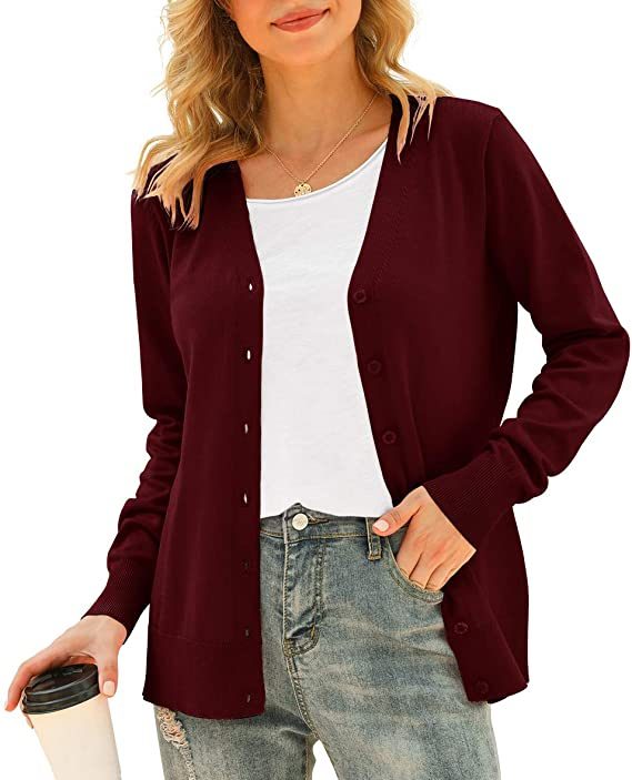 Button down cardigan | Must-Have Amazon Work Clothes for Women | Office Wardrobe | Basic Housewife
