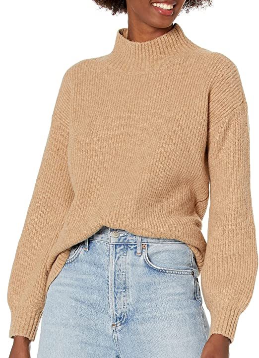 Mock neck sweater | Must-Have Amazon Work Clothes for Women | Office Wardrobe | Basic Housewife