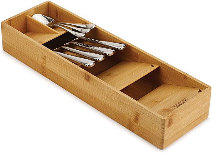 Compact Cutlery Organizer | Kitchen Drawer Storage | 30+ Kitchen Accessories & Storage Solutions To Get Organized | Basic Housewife