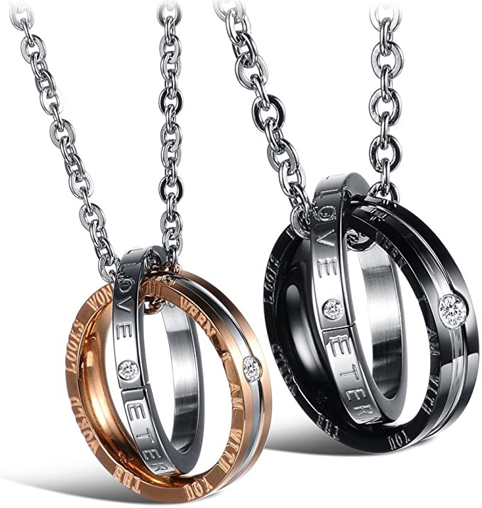 Matching Pendant Necklace Set | Romantic Gift Ideas To Give Your Partner | Basic Housewife