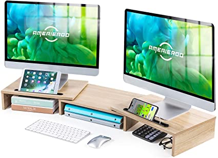 Monitor Riser | Must-Have Office Desk Accessories to Organize Your Workspace