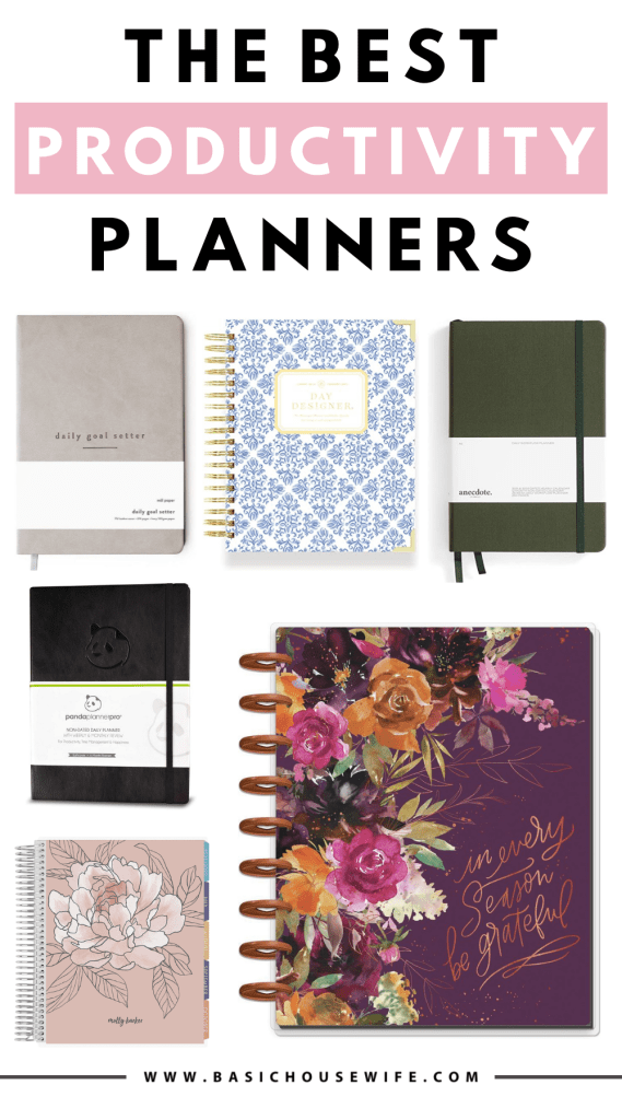 16 Productivity Planners Guaranteed To Get Your Life Organized