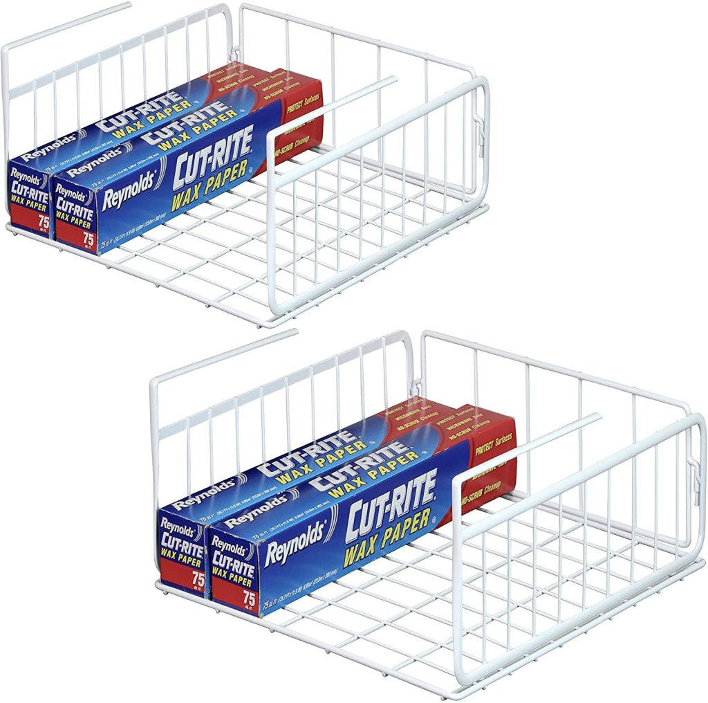 Under Shelf Basket | Pantry Storage | 30+ Kitchen Accessories & Storage Solutions To Get Organized | Basic Housewife