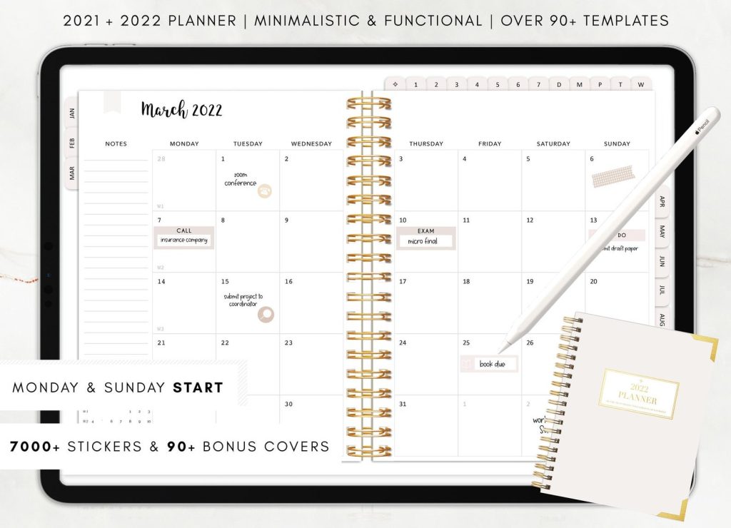 Ultimate Digital Planner | The Best Productivity Planners Guaranteed To Get Your Life Organized | Basic Housewife
