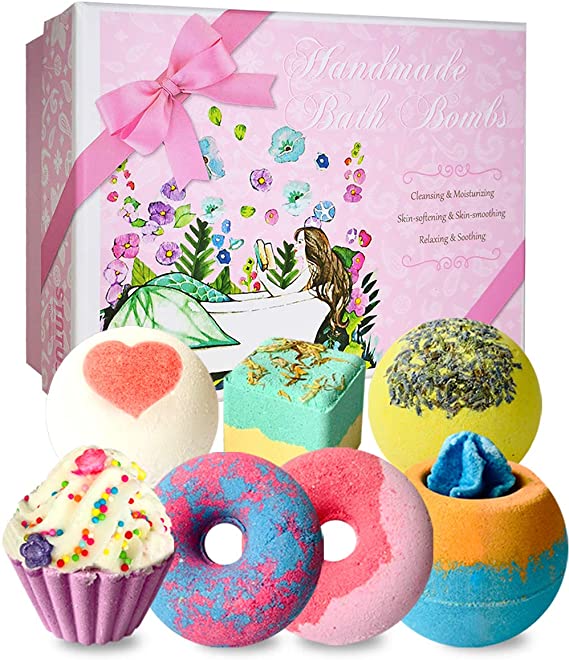 Handmade Bath Bombs Set | Valentines Gifts for Kids | Basic Housewife