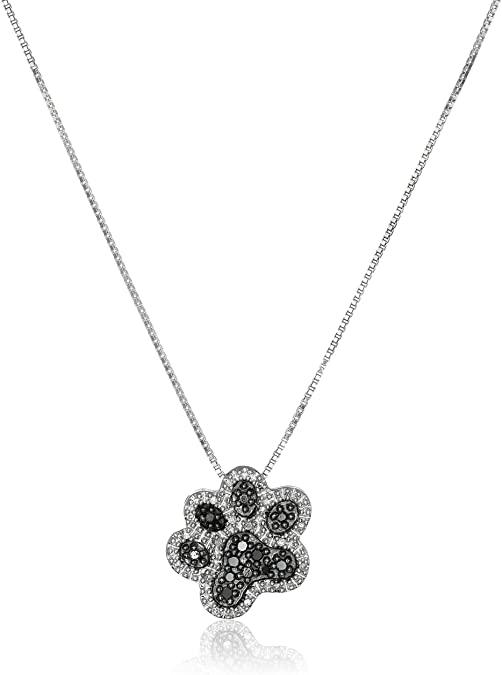 Dog Paw Pendant Necklace | 30+ Fun & Unique Gifts for Dog Moms | Basic Housewife