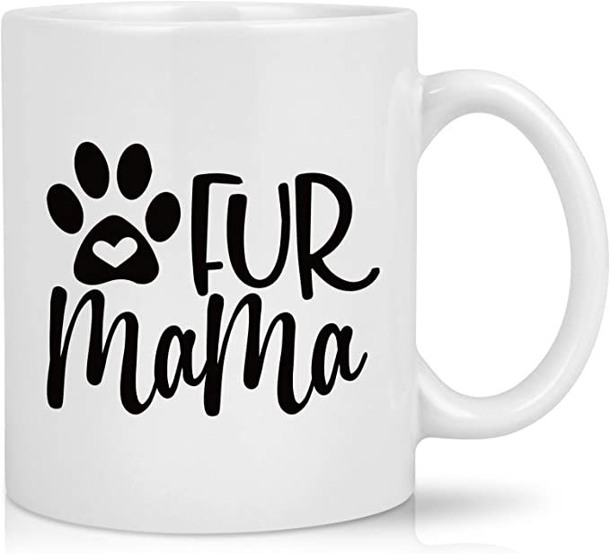 Fur Mama Coffee Mug | 30+ Fun & Unique Gifts for Dog Moms | Basic Housewife